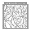 Tóth Margit Calathea stencil - 3D - 31x35 cm közepes