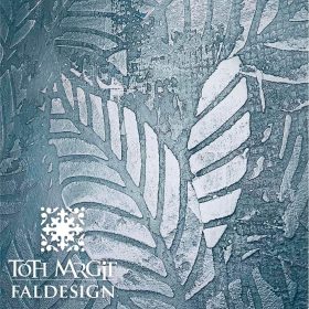 Tóth Margit Calathea stencil - Festő - 31x35 cm közepes