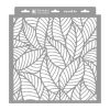 Tóth Margit Calathea stencil - Festő - 31x35 cm közepes