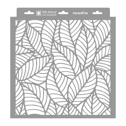 Tóth Margit Calathea stencil - Festő - 31x35 cm közepes