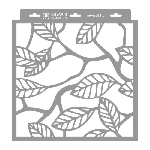 Tóth Margit Erdő stencil - Festő - 31x35 cm közepes