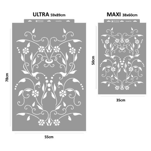 Tóth Margit Fioranza stencil - Festő - 38x60 cm maxi