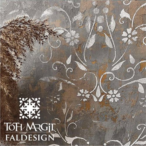 Tóth Margit Fioranza stencil - Festő - 38x60 cm maxi