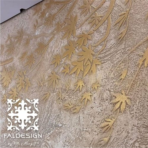 Tóth Margit Japán juhar stencil - Festő - 59x63 cm extra