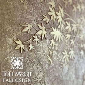   Tóth Margit Japán juhar stencil - Festő - 31x35 cm közepes