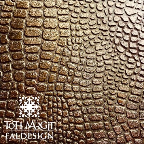 Tóth Margit Krokodilbőr stencil - Festő - 59x63 cm extra