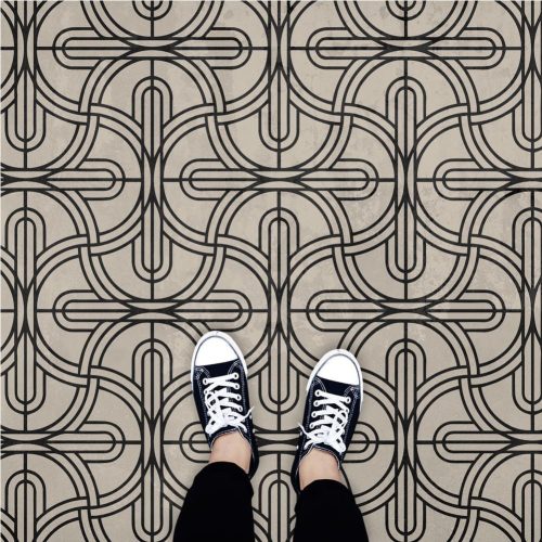 Tóth Margit Pillangó-hatás stencil - Festő - 59x63 cm extra