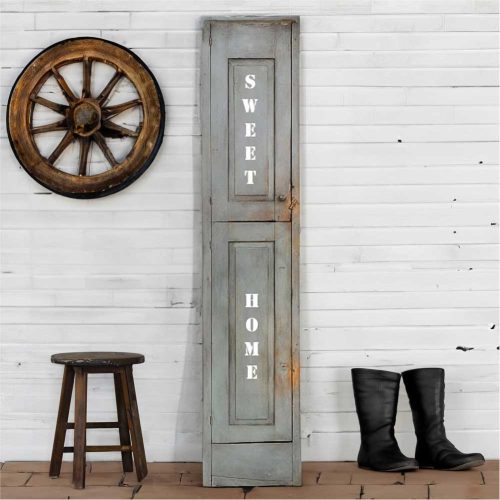 ABC 02 stencil - Festő - 38x42 cm nagy