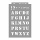 Alphabet 02 stencil