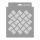 Tread plate 01 3D stencil - 18x23 cm