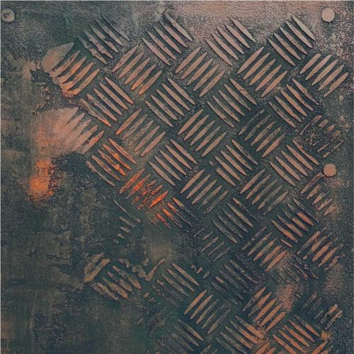 Tread plate 01 3D stencil - 18x23 cm