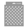 Tread plate 02 3D stencil - 18x23 cm