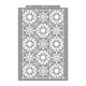 African tiles painting stencil - 59x89 cm
