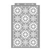 Afrikai csempe stencil - Festő - 38x60 cm maxi