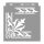 Acanthus 01 3D stencil - 31x35 cm