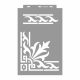 Acanthus 01 painting stencil - 38x60 cm
