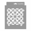Akantusz 02 stencil - Festő - 18x23 cm mini