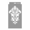 Akantusz 03 stencil - Festő - 18x35 cm kicsi