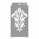 Akantusz 03 stencil - Festő - 18x35 cm kicsi