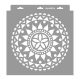 Dreamcatcher 3D stencil - 31x35 cm