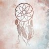 Dreamcatcher 3D stencil - 31x35 cm