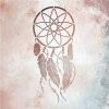 Dreamcatcher 3D stencil - 28x29 cm