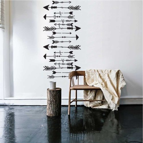 Ámor nyilai stencil - Festő - 38x42 cm nagy