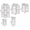 Pineapple painting stencil - 31x35 cm