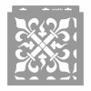 Anjou 01 stencil - Festő - 31x35 cm közepes