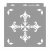 Anjou 04 stencil - 3D - 31x35 cm közepes