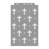 Anjou 04 stencil - 3D - 38x60 cm maxi