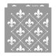 Anjou 06 stencil - Festő - 31x35 cm közepes