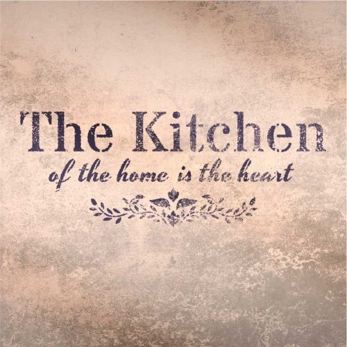 Antique painting stencil - 38x42 cm