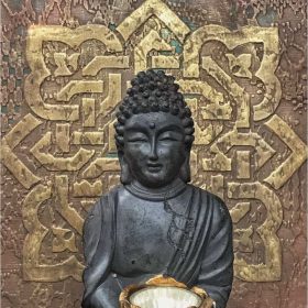 Arabica stencil - Festő - 18x23 cm mini