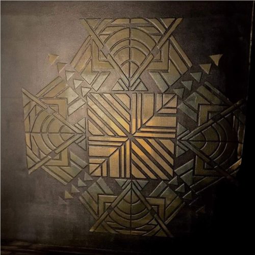 Artdeco 10 stencil - 3D - 59x63 cm extra
