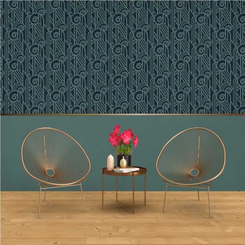 Art deco 19 painting stencil - 18x35 cm