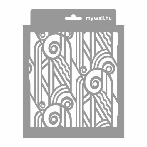 Artdeco 19 stencil - Festő - 18x23 cm mini