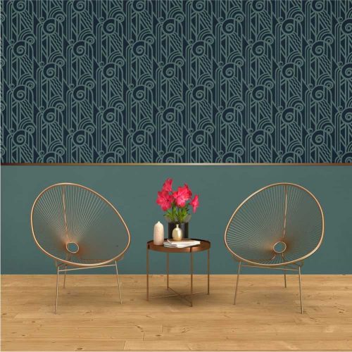 Art deco 19 painting stencil - 18x23 cm