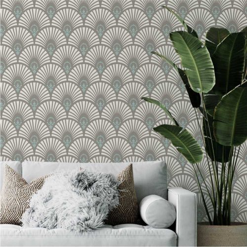 Artdeco 03 stencil - 3D - 38x60 cm maxi 2