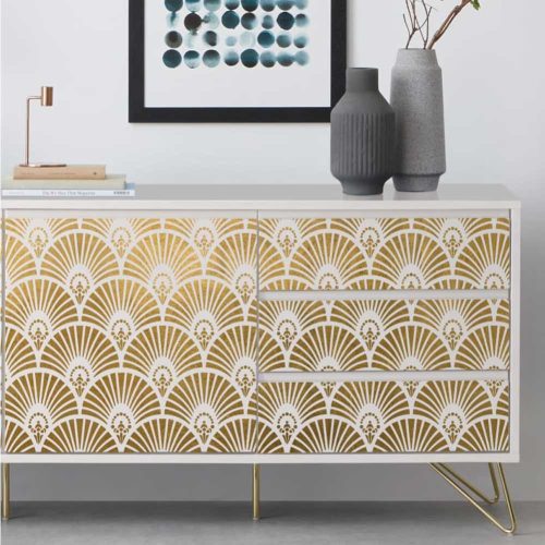 Artdeco 03 stencil - Festő - 38x60 cm maxi 2