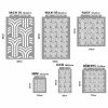 Art deco 04 painting stencil - 31x35 cm