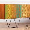 Art deco 04 painting stencil - 31x35 cm