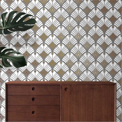 Art deco 07 3D stencil - 31x35 cm