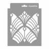 Artdeco 07 stencil - Festő - 18x23 cm mini