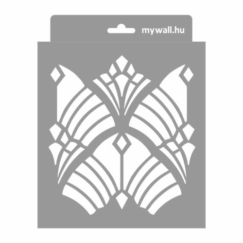 Artdeco 07 stencil - Festő - 18x23 cm mini