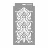 Artdeco 09 stencil - Festő - 18x35 cm kicsi