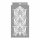 Art deco 09 3D stencil - 18x35 cm