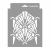 Art deco 09 painting stencil - 18x23 cm