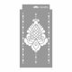 Artichoke painting stencil - 18x35 cm