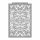 Baroque tendrils painting stencil - 59x89 cm